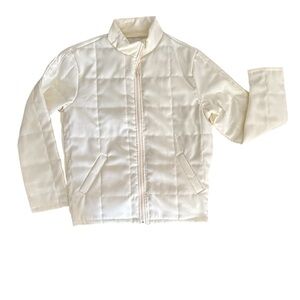 White Quilted Jacket